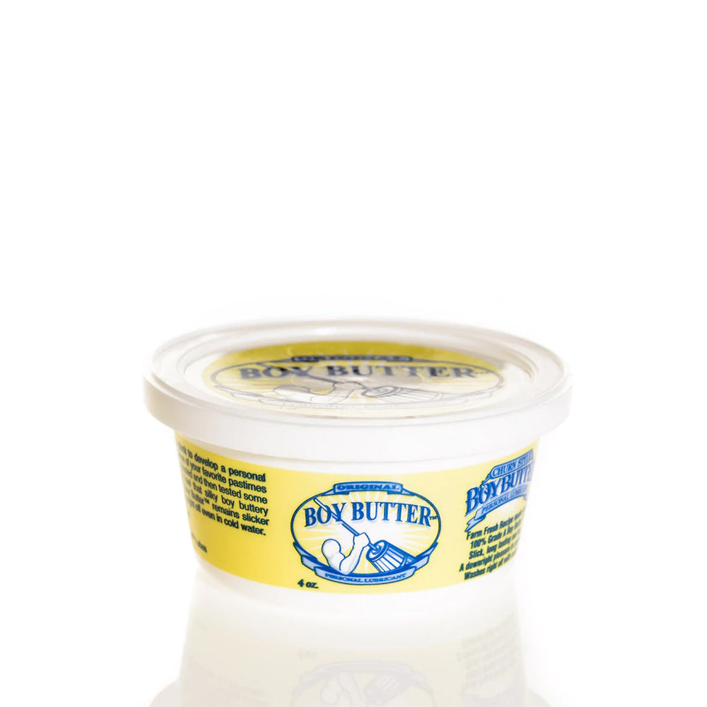 Boy Butter Lube 4 oz. Tub | 855951002005 | Available at EroticWarehouse.com