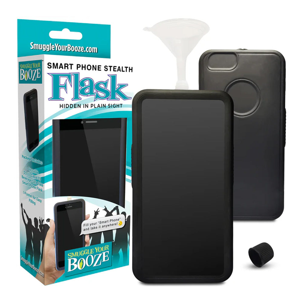 Smart Phone 4 oz. Flask | 857893008121 | Available at EroticWarehouse.com