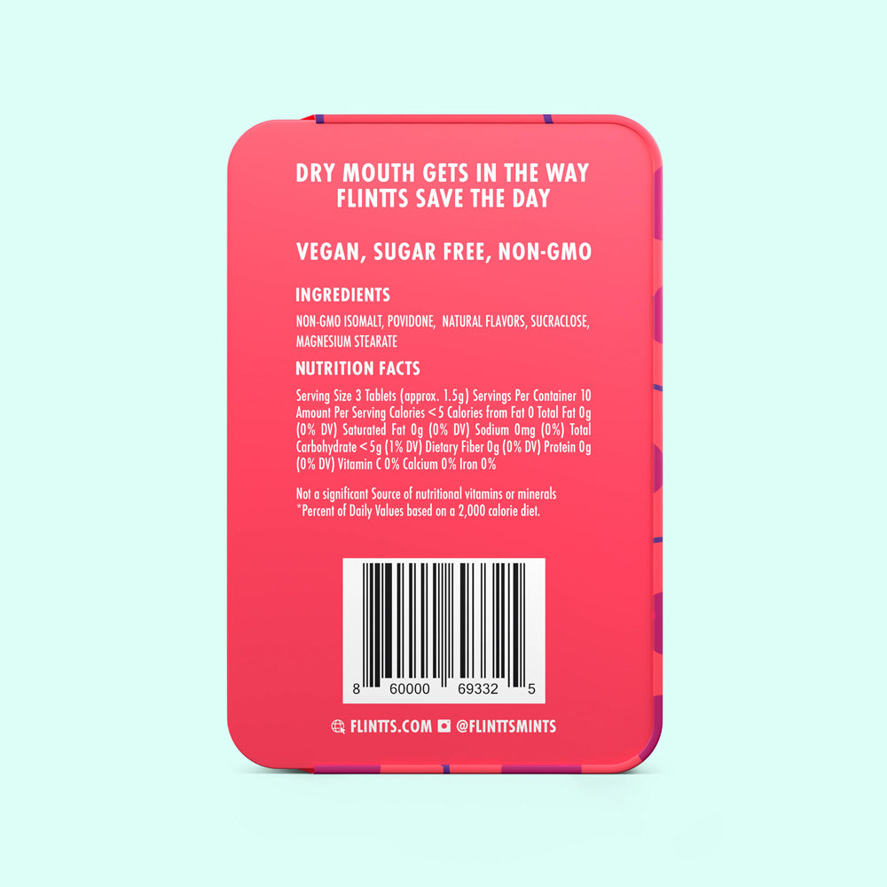Flintts Mints Cherry F Strength 150 | 860000693325 | Available at EroticWarehouse.com