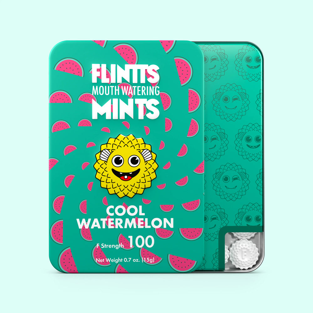 Flintts Mints Cool Watermelon F Strength 100 | 860000693332 | Available at EroticWarehouse.com