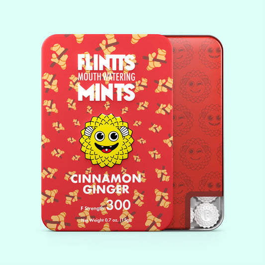 Flintts Mints Cinnamon Ginger F Strength 300 | 860000693356 | Available at EroticWarehouse.com