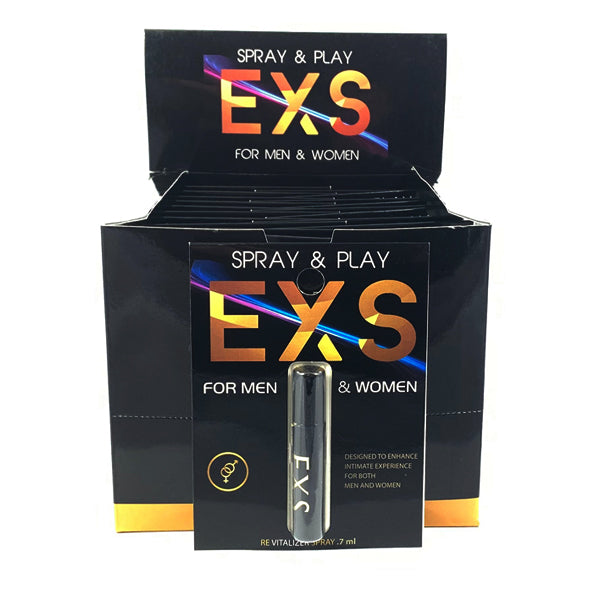 Exs Spray 0.7Ml 20Ct Display | 860138001948 | Available at EroticWarehouse.com
