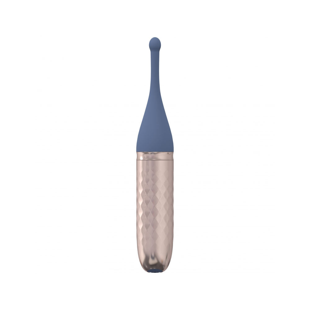 Loveline The Thrill 10 Speed Silicone Rechargeable Splashproof Blue | 8714273055019 | Available at EroticWarehouse.com