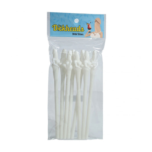 The Dickheads Bride Straws Flesh | 8714273055118 | Available at EroticWarehouse.com