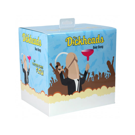 The Dickheads Beer Bong Blue | 8714273055231 | Available at EroticWarehouse.com