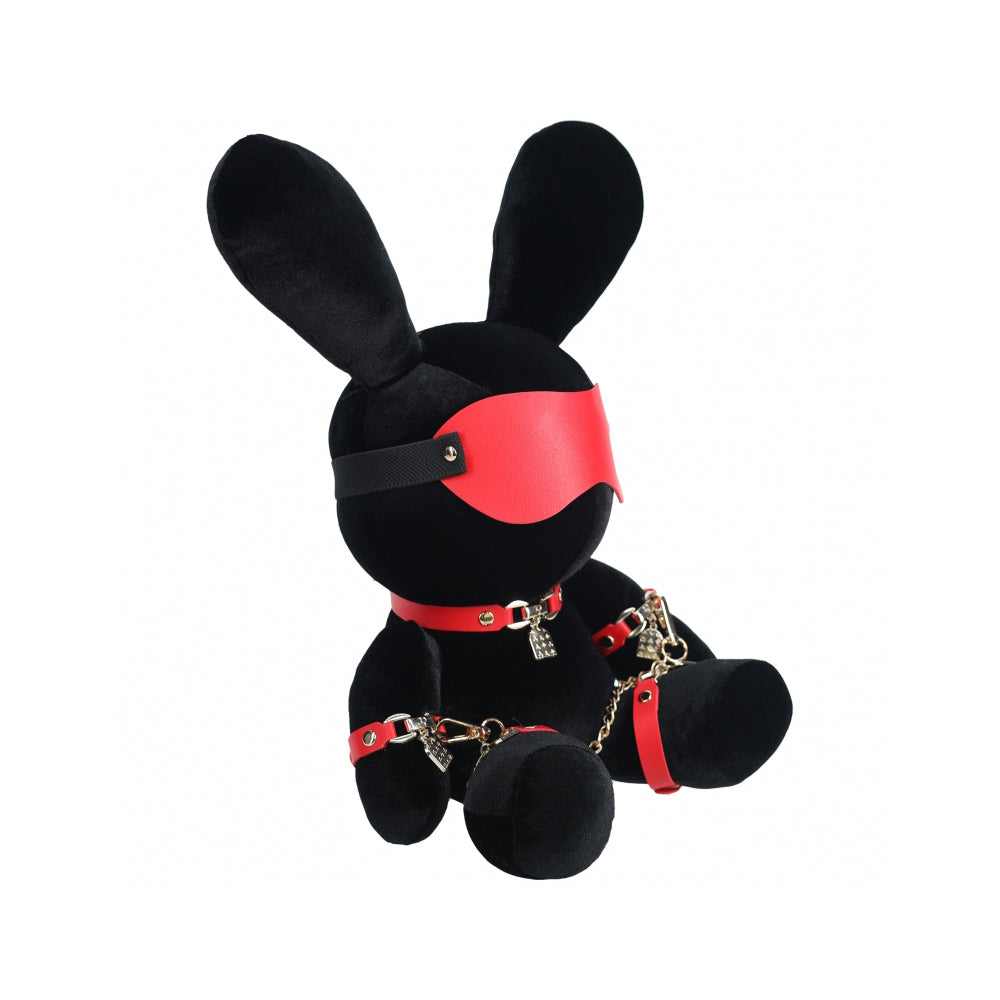 S-Line Rabbit Bondage Velvet Large Black | 8714273055576 | Available at EroticWarehouse.com