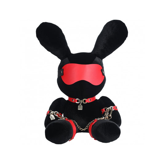 S-Line Rabbit Bondage Velvet Large Black | 8714273055576 | Available at EroticWarehouse.com