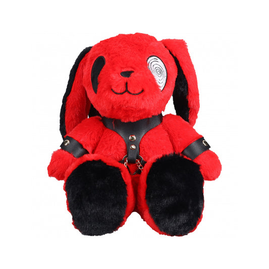 S-Line Bunny Backpack Circle Eye Large Red | 8714273055798 | Available at EroticWarehouse.com