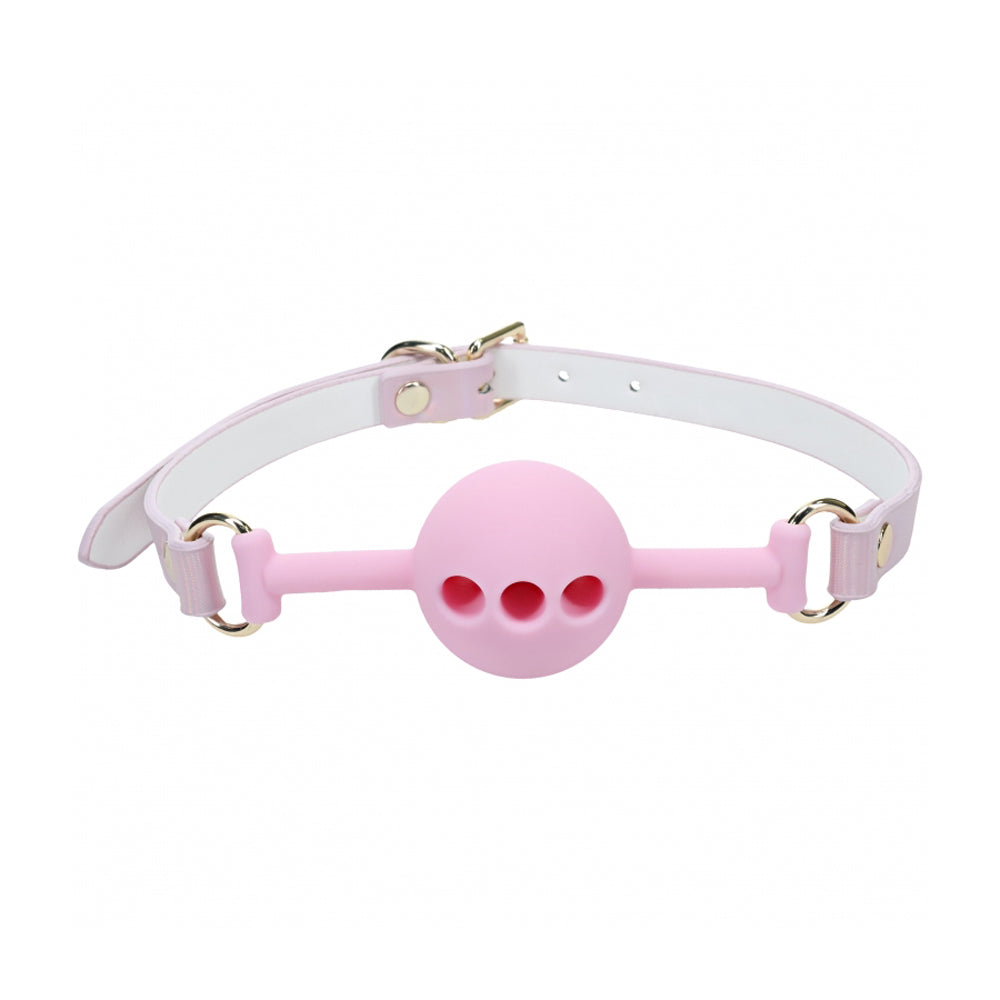 Ouch! Paris Collection Silicone Ball Gag | 8714273056337 | Available at EroticWarehouse.com
