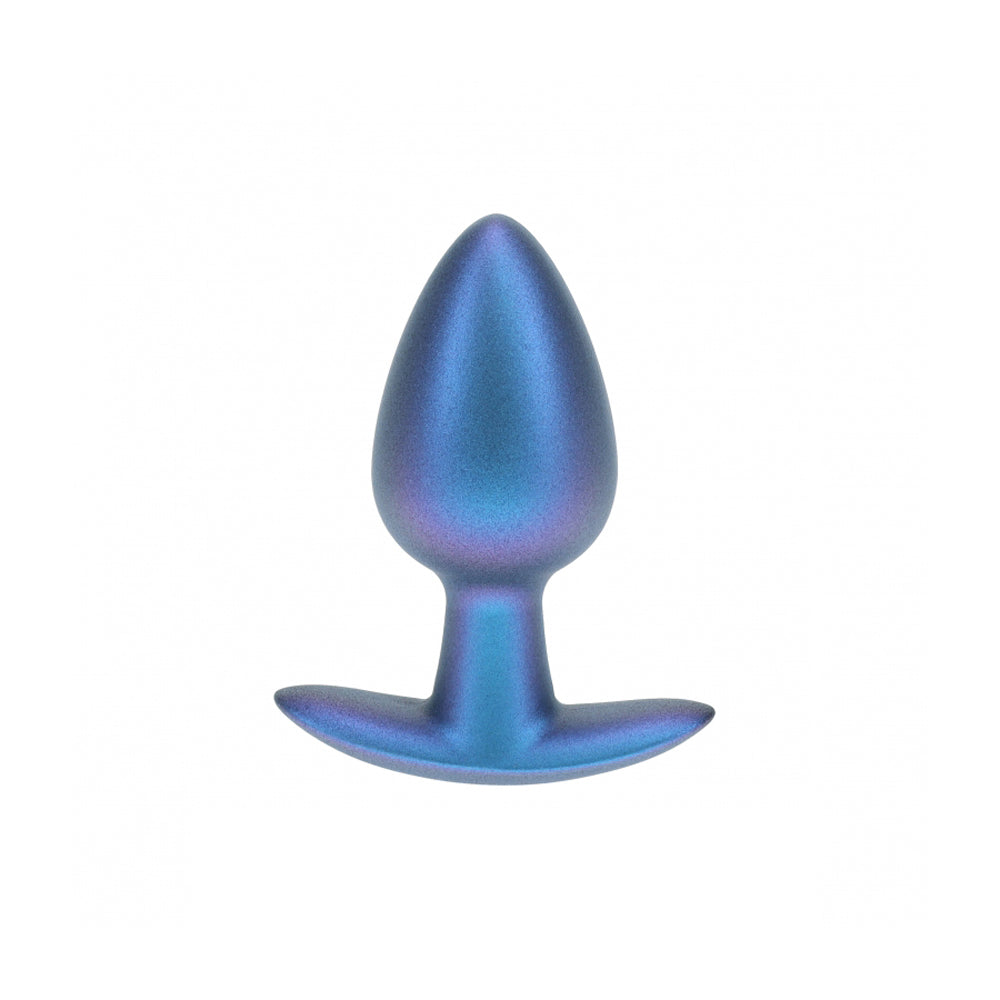 Ouch! Anal Plug Medium Silicone Metallic Blue | 8714273056863 | Available at EroticWarehouse.com