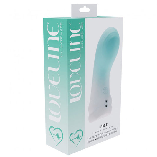 Loveline Mist Finger Vibe Green | 8714273058805 | Available at EroticWarehouse.com