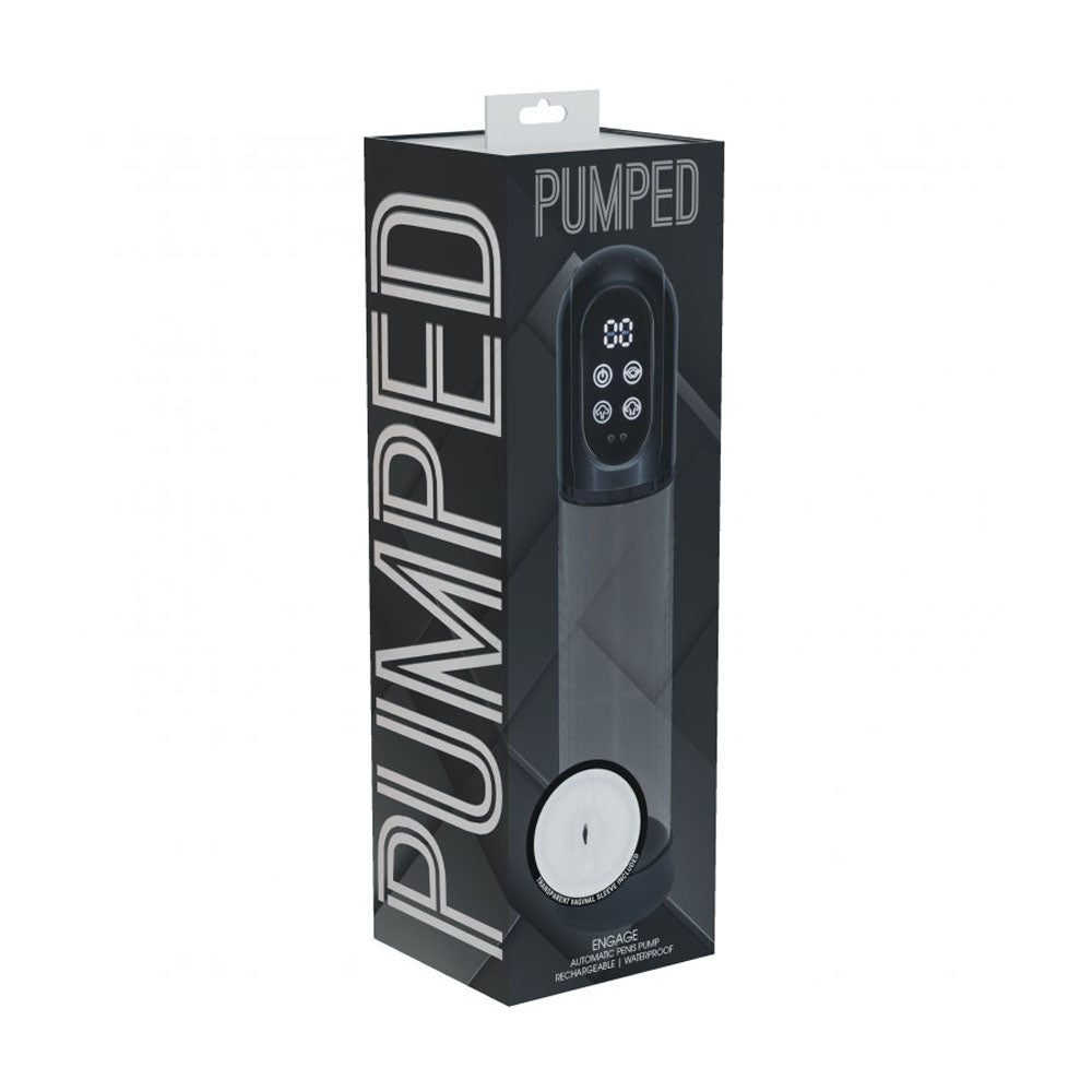 Pumped Engage Pump Masturbator Gun Metal | 8714273059505 | Available at EroticWarehouse.com