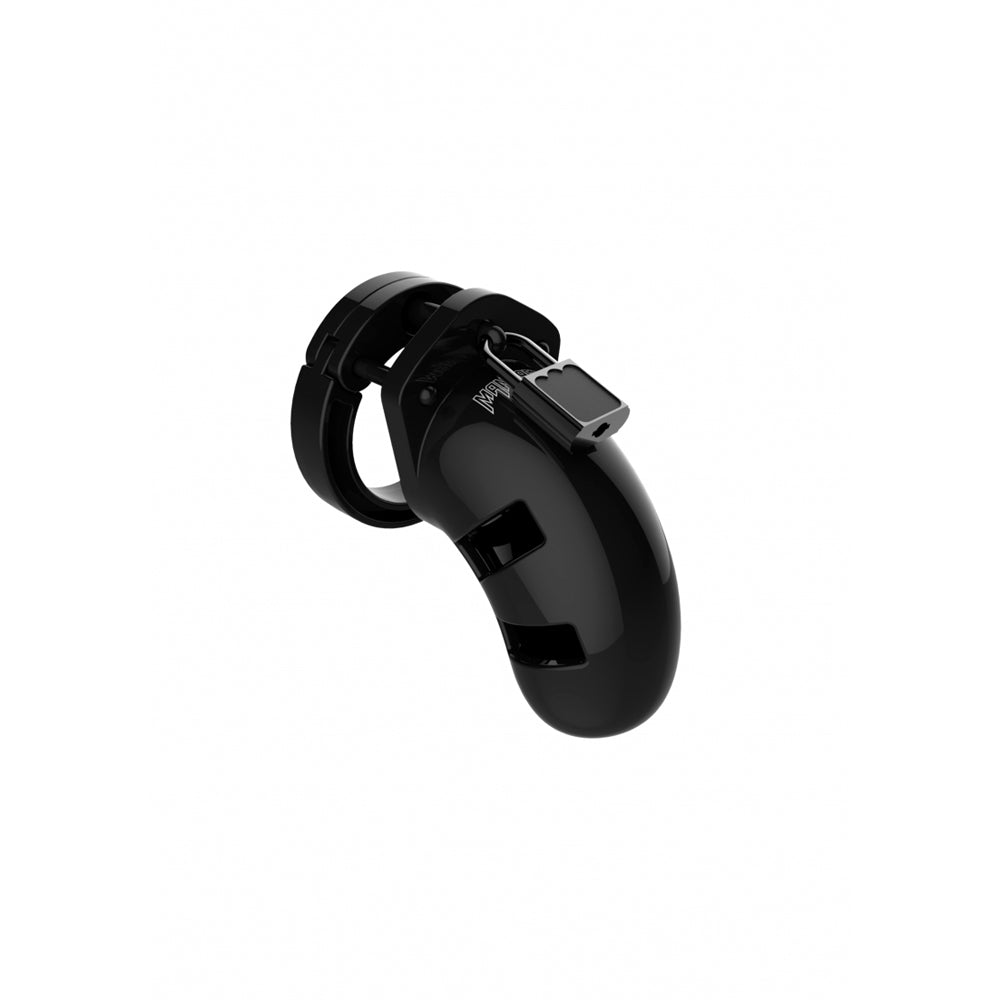 Mancage Model 01 Chastity 3.5'' Cock Cage Black | 8714273290489 | Available at EroticWarehouse.com