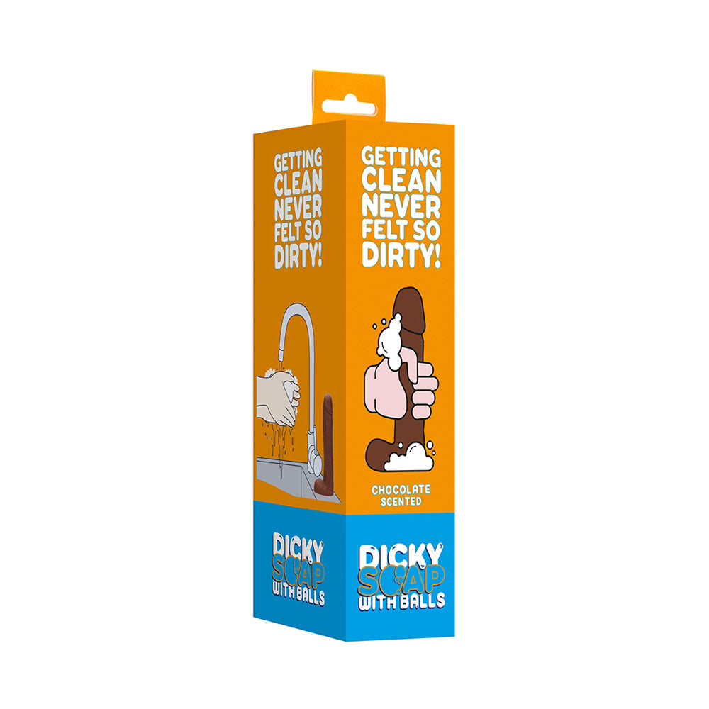 Dicky Soap With Balls Chocolate | 8714273543271 | Available at EroticWarehouse.com