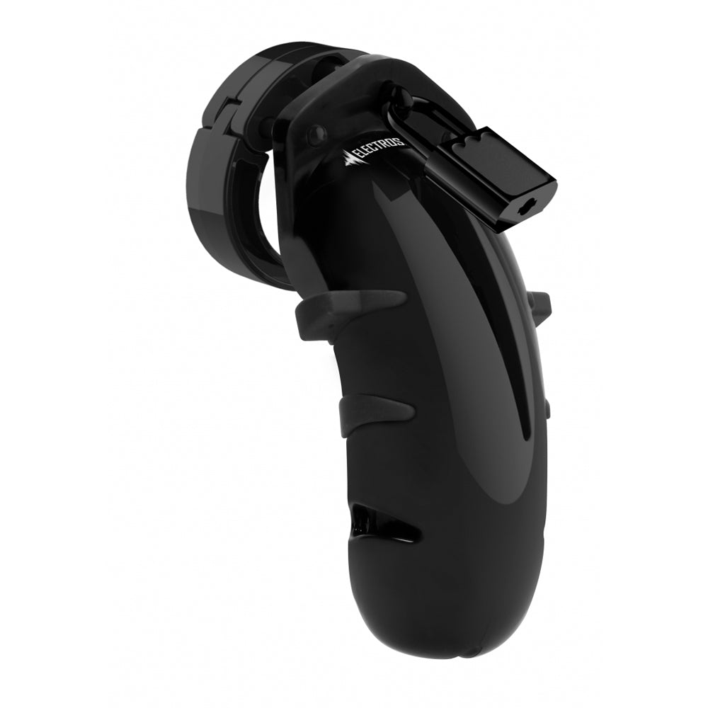 Electroshock E-Stim Cockcage Black | 8714273546647 | Available at EroticWarehouse.com