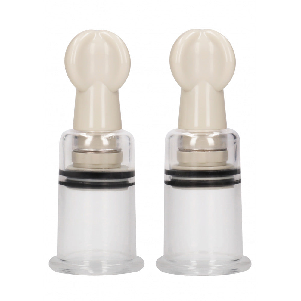 Pumped Nipple Suction Set Medium Transparent | 8714273548429 | Available at EroticWarehouse.com
