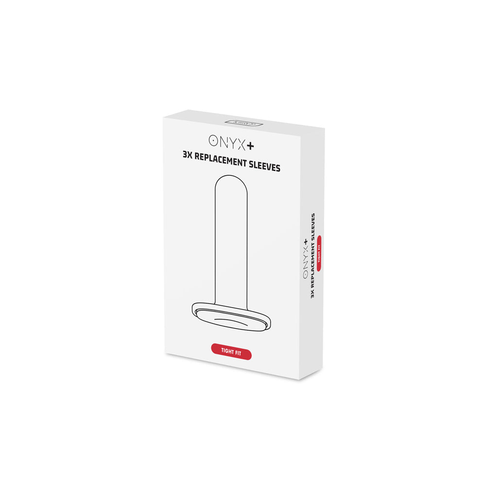Onyx+ Replacement Sleeve 3 Pack Tight Fit | 8719324994910 | Available at EroticWarehouse.com