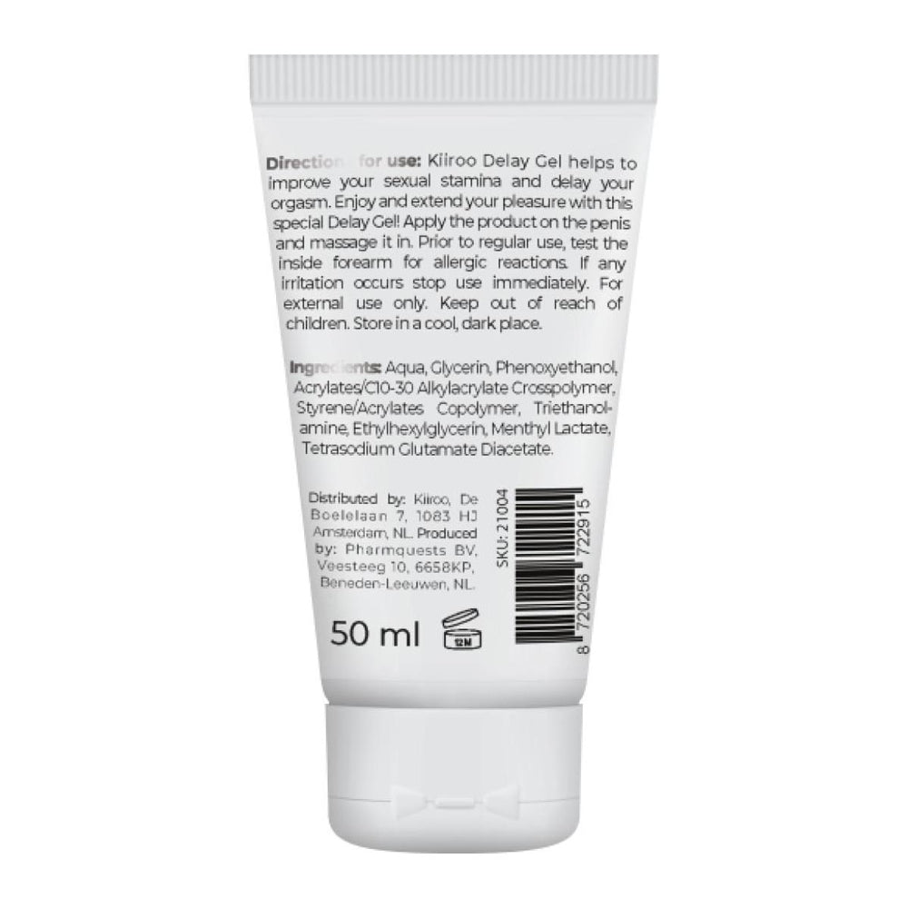 Kiiroo Delay Gel | 8720256722915 | Available at EroticWarehouse.com