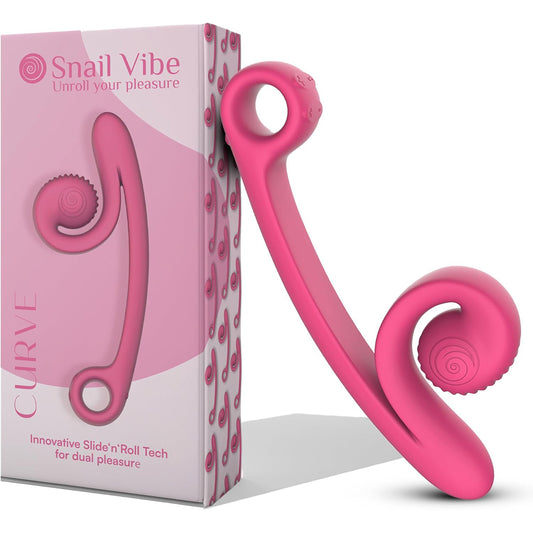 Snail Vibe Curve Pink | 8720615764334 | Available at EroticWarehouse.com