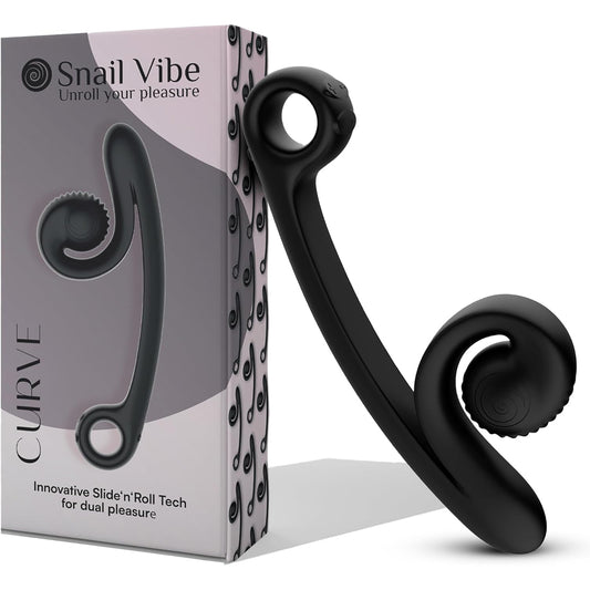 Snail Vibe Curve Black | 8720615764358 | Available at EroticWarehouse.com