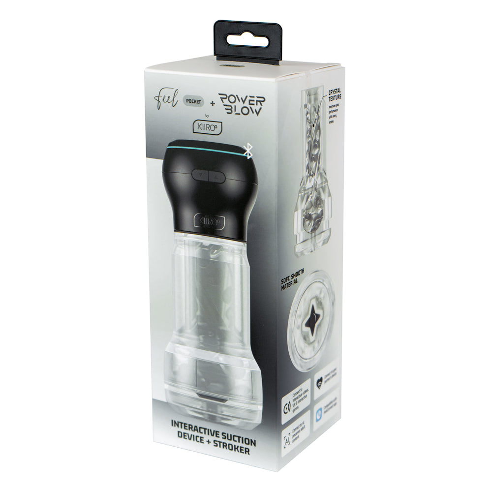Powerblow + Feel Pocket Crystal Stroker Combo | 8720938956324 | Available at EroticWarehouse.com