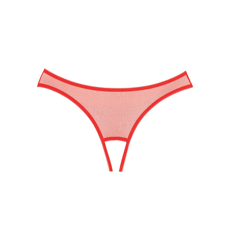 Adore Expose Panty One Size Red | 883045913036 | Available at EroticWarehouse.com