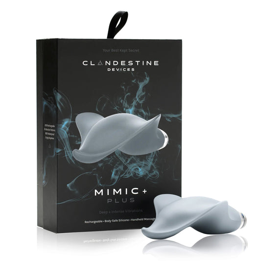 Mimic + Plus Massager Stealth Grey | 884472024487 | Available at EroticWarehouse.com