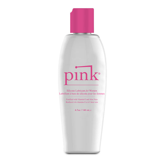 Pink Silicone Lubricant 4.7 oz. | 891306000401 | Available at EroticWarehouse.com