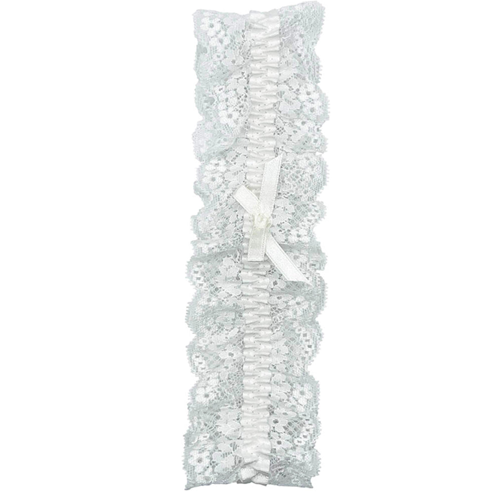 Lace Garter White O/S | 8932131001170 | Available at EroticWarehouse.com
