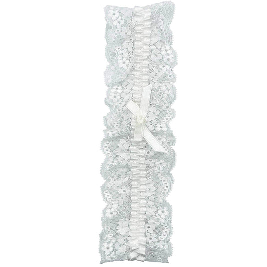 Lace Garter White O/S | 8932131001170 | Available at EroticWarehouse.com