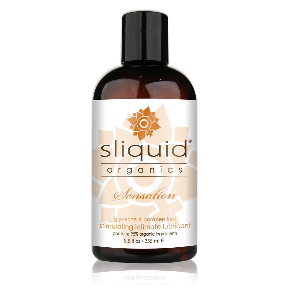Sliquid Organics Sensation 8.5 oz. | 894147000470 | Available at EroticWarehouse.com