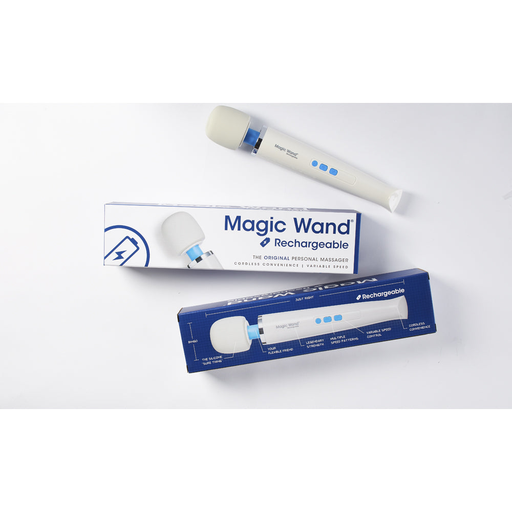 Magic Wand Rechargeable Hv-270 White | 896909001961 | Available at EroticWarehouse.com