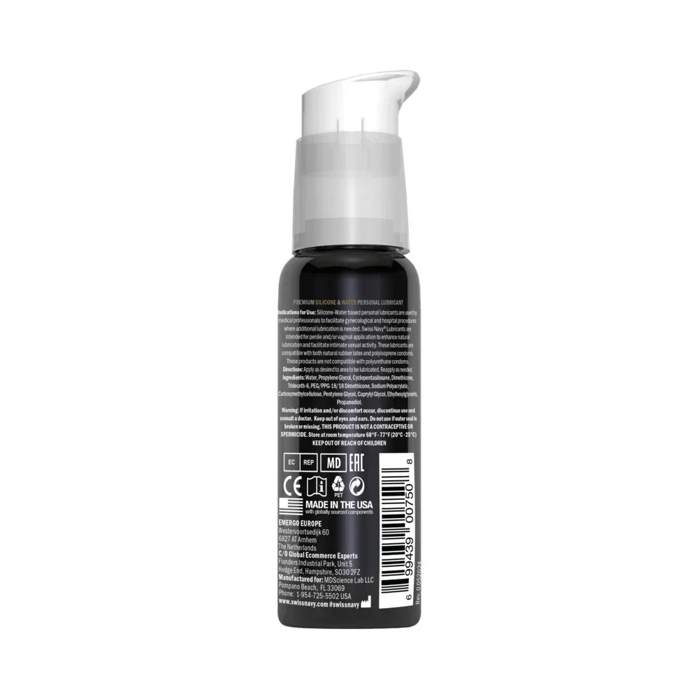 Hybrid Lubricant 8 Oz | 699439007454 | Available at EroticWarehouse.com