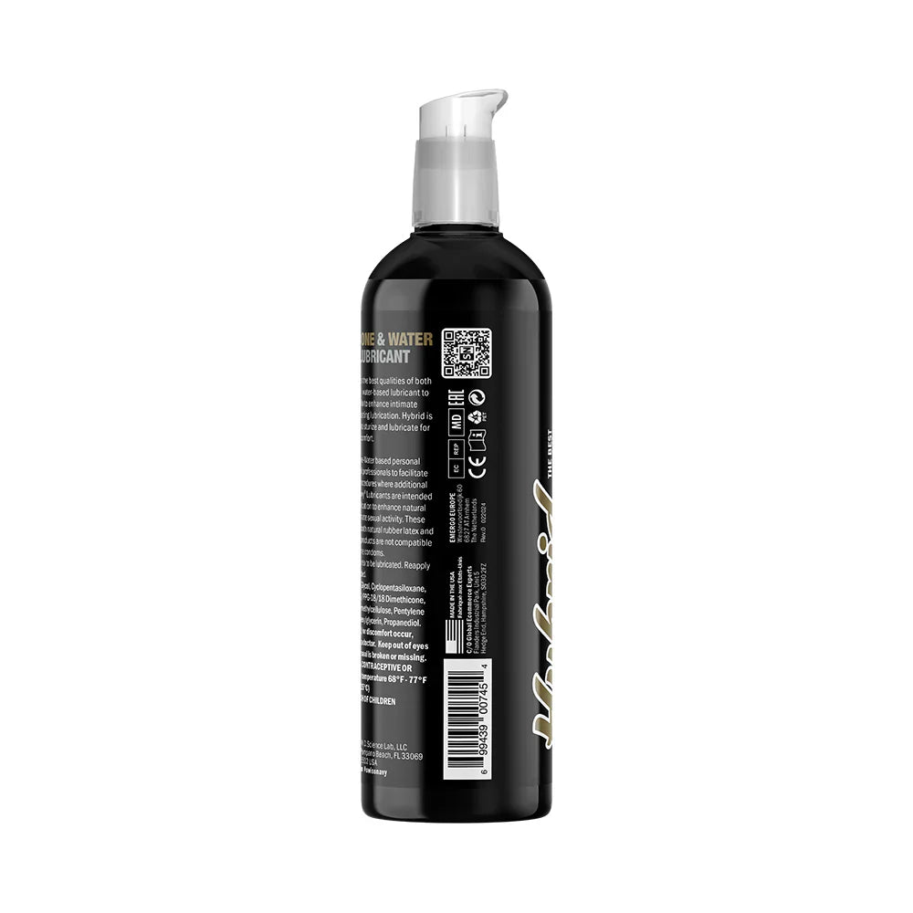 Hybrid Lubricant 8 Oz | 699439007454 | Available at EroticWarehouse.com
