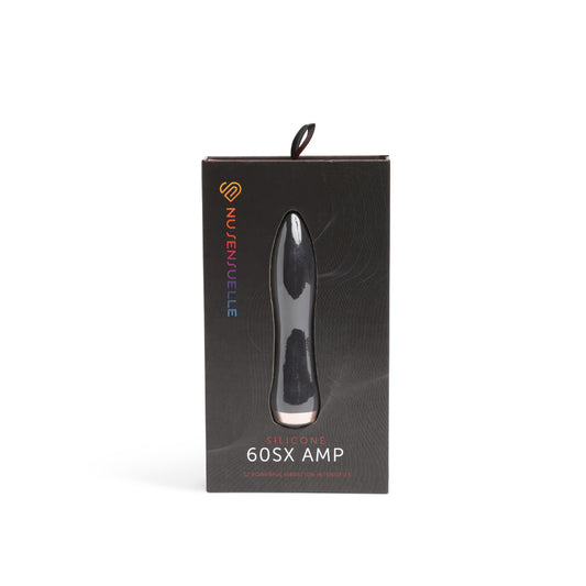 Nu Sensuelle 60Sx Amp Silicone Bullet Black | 9342851003030 | Available at EroticWarehouse.com