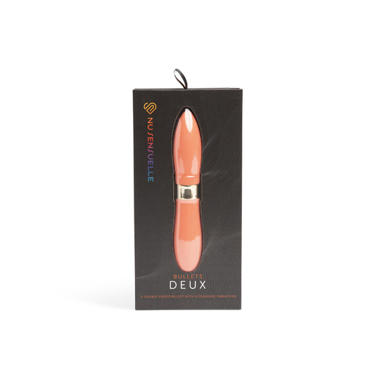 Nu Sensuelle Deux Bullet Coral | 9342851003078 | Available at EroticWarehouse.com