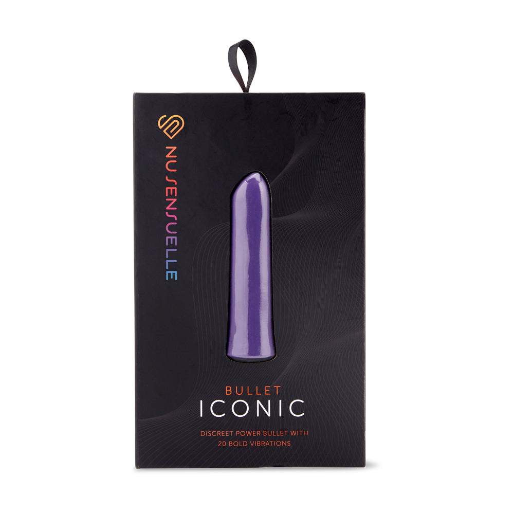 Nu Sensuelle Iconic Bullet Deep Purple | 9342851003313 | Available at EroticWarehouse.com