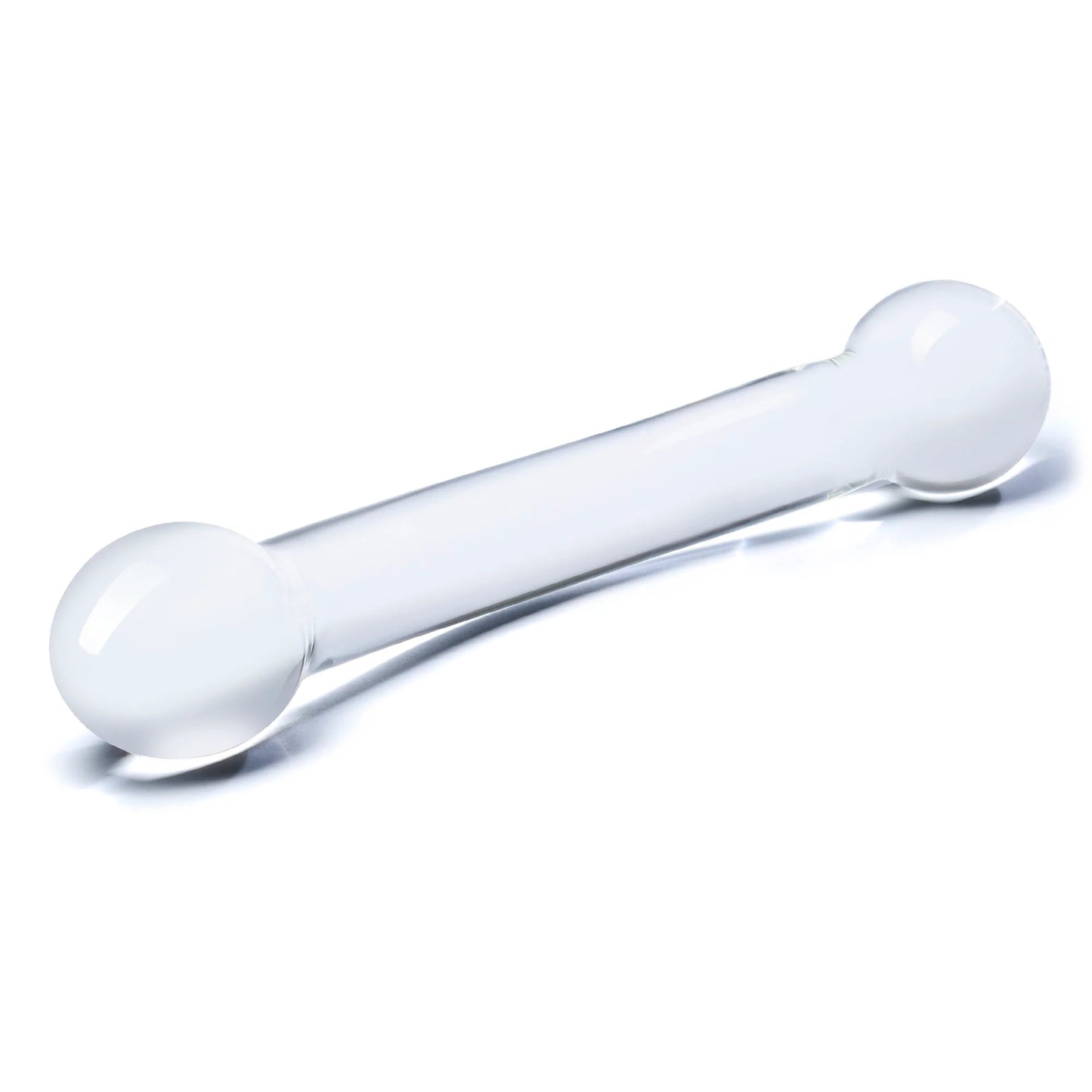 7 Inch Curved Glass G-Spot And Prostate Stimulator | 4890808169681 | Available at EroticWarehouse.com
