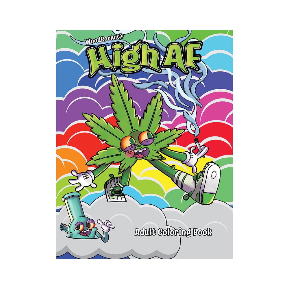 High Af Coloring Book | 9780998041896 | Available at EroticWarehouse.com