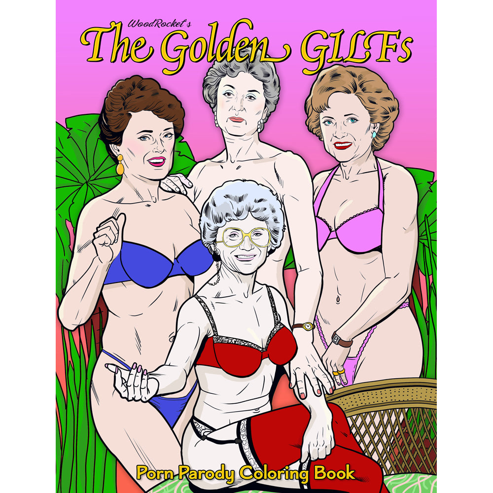 The Golden Gilfs Coloring Book | 9781736418734 | Available at EroticWarehouse.com