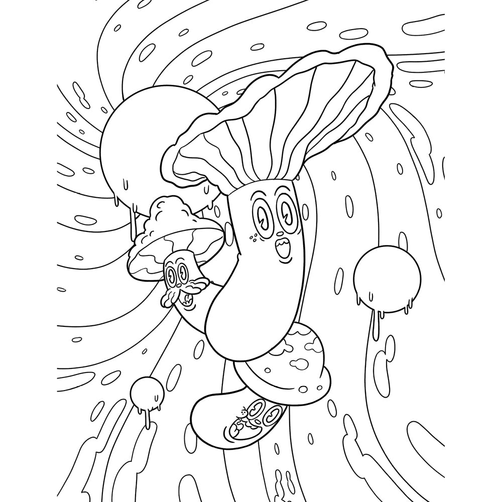 That's Trippy Coloring Book | 9781956562156 | Available at EroticWarehouse.com