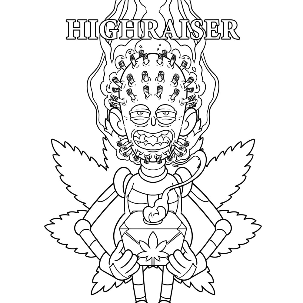 Killer Buds Coloring Book | 9781956562163 | Available at EroticWarehouse.com
