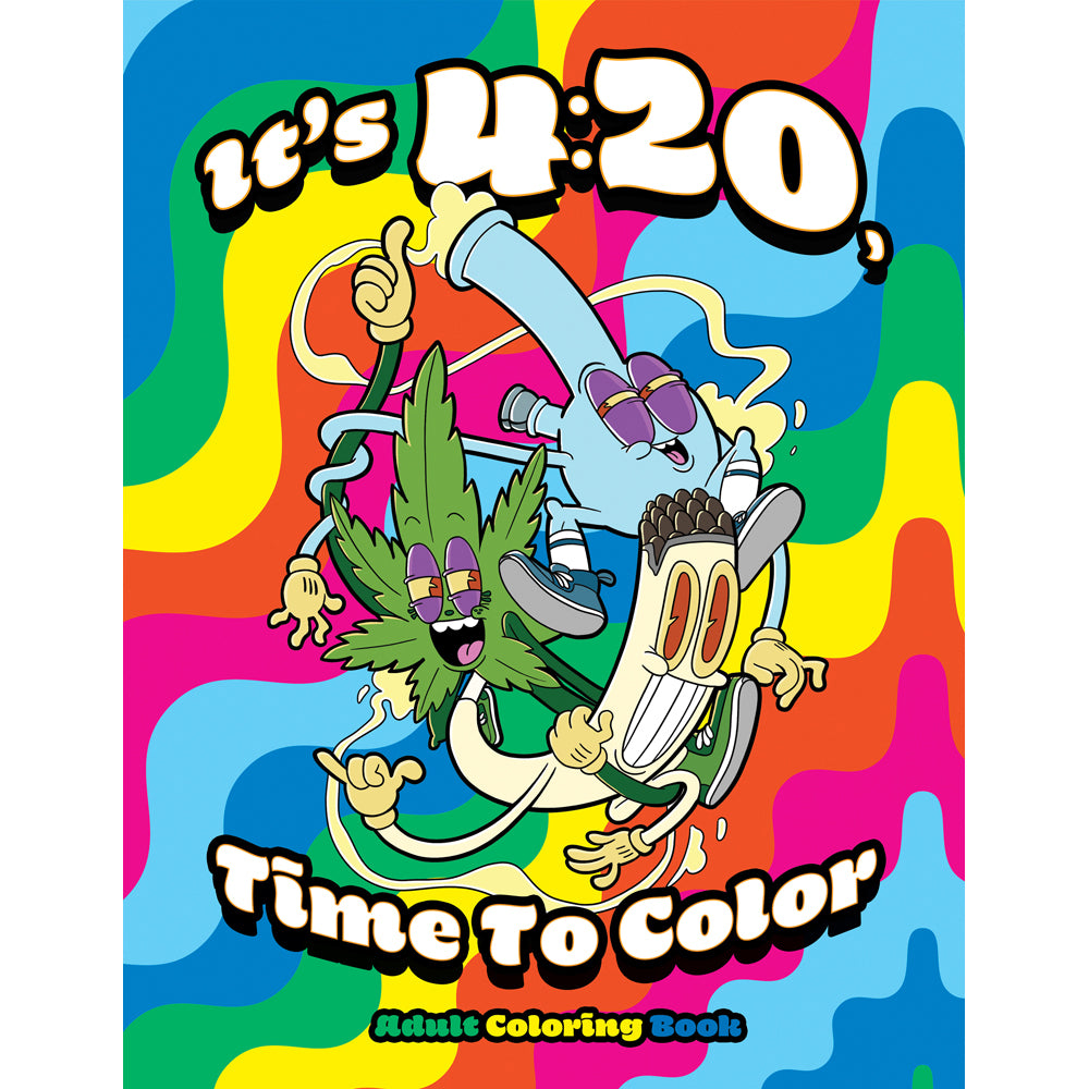 It's 4:20, Time To Color | 9781956562187 | Available at EroticWarehouse.com