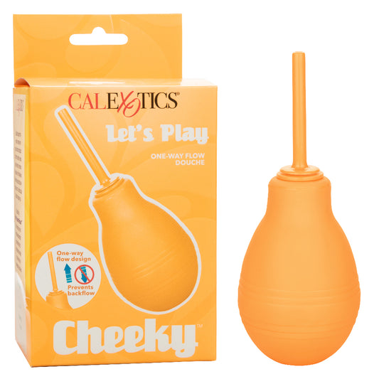 Cheeky One-Way Flow Douche - Orange | 716770108203 | Available at EroticWarehouse.com