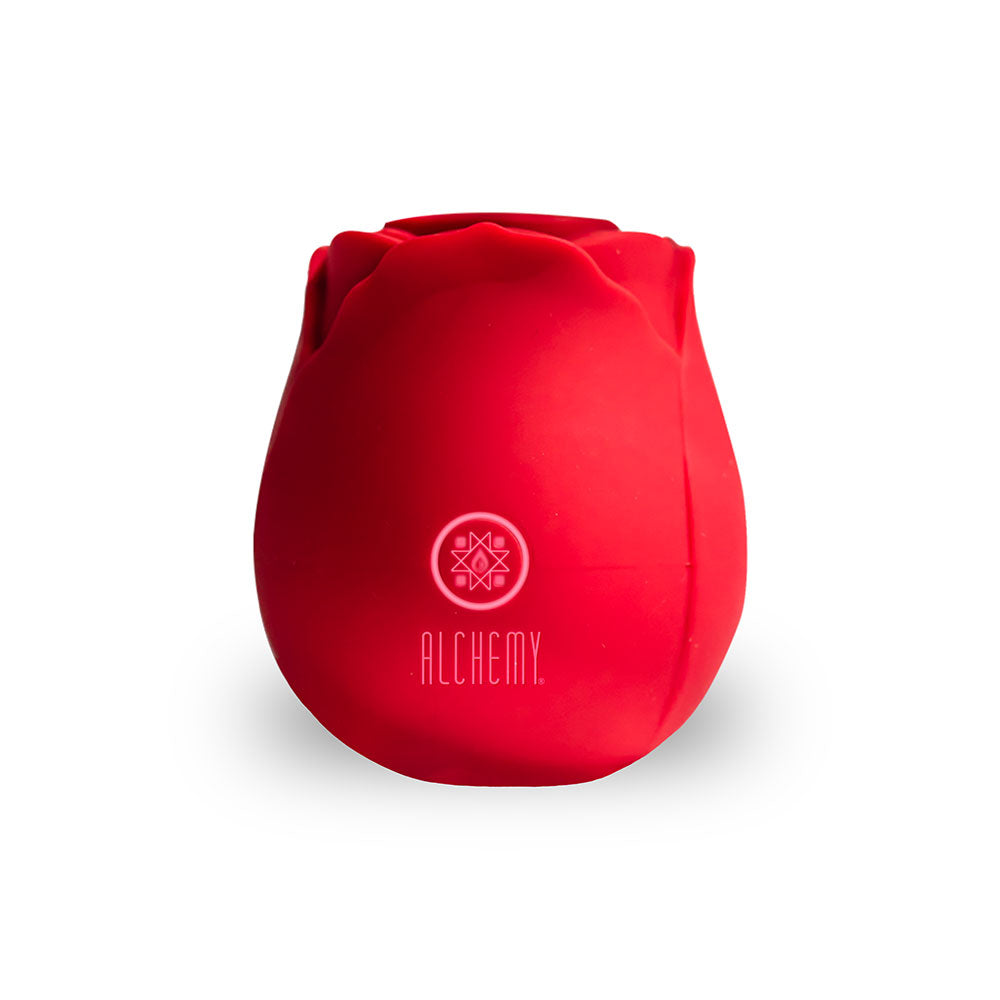 Alchemy Rosebud Luxury Air-Pulse Massager - Red | 850013071500 | Available at EroticWarehouse.com