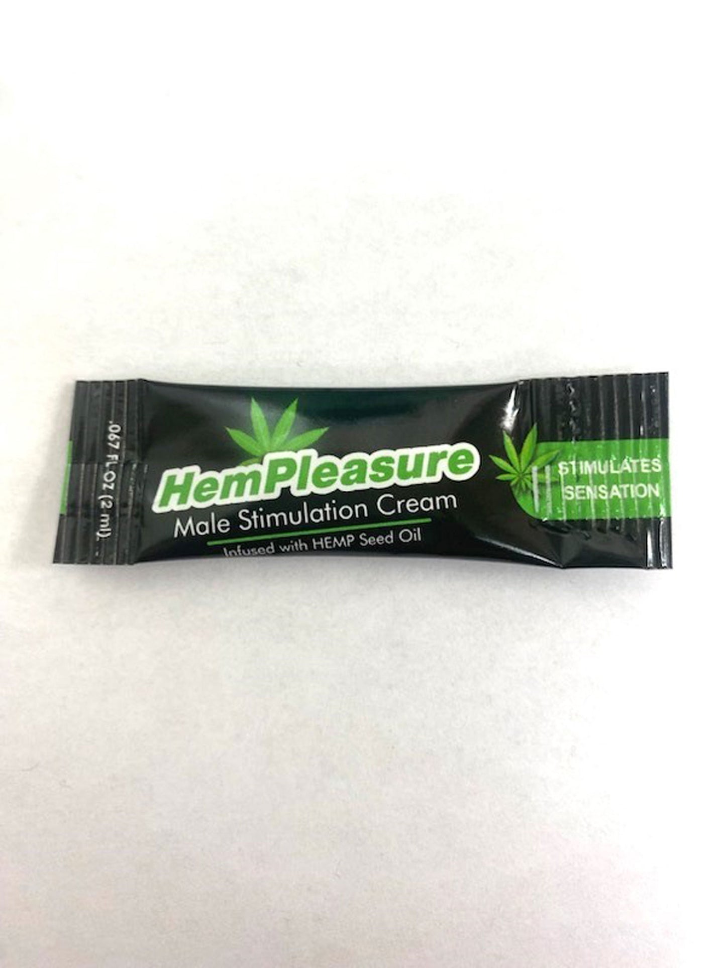 Hempleasure for Men Sample Packet Singles | 679359002012 | Available at EroticWarehouse.com