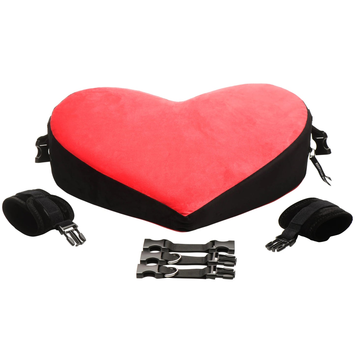 Bondage Love Pillow - Black/red | 848518054203 | Available at EroticWarehouse.com