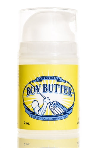 Boy Butter Original Coconut Oil Based Lube 2 Oz Pump | 855951021136 | Available at EroticWarehouse.com