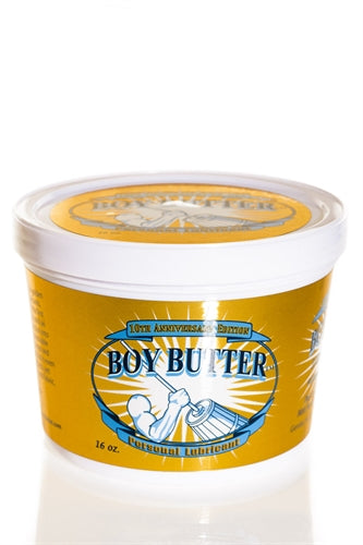 Boy Butter Gold 16 Oz Oil Based Lube | 855951000100 | Available at EroticWarehouse.com