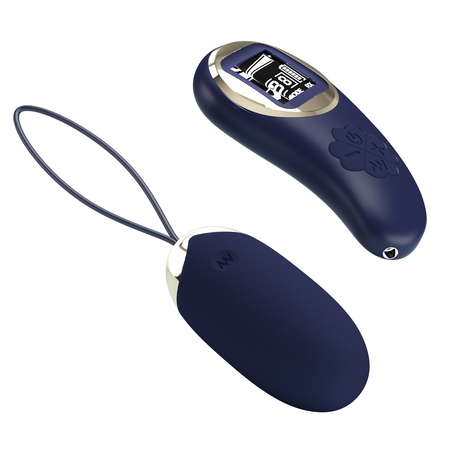 Mina Vibrating Remote Control Egg - Blue | 6959532334579 | Available at EroticWarehouse.com